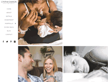 Tablet Screenshot of cynthiadawson.com